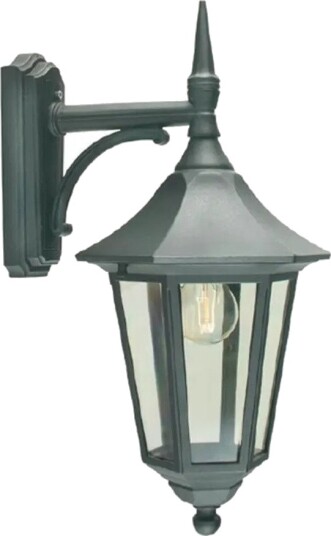 Norlys - Modena Down Utendørs Vegglampe Liten Svart Norlys - Modena Down Utendørs Vegglampe Liten Svart
