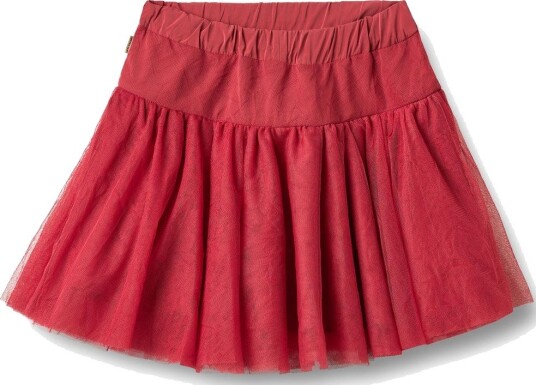 Wheat Skjørt Tulle Red Cherry