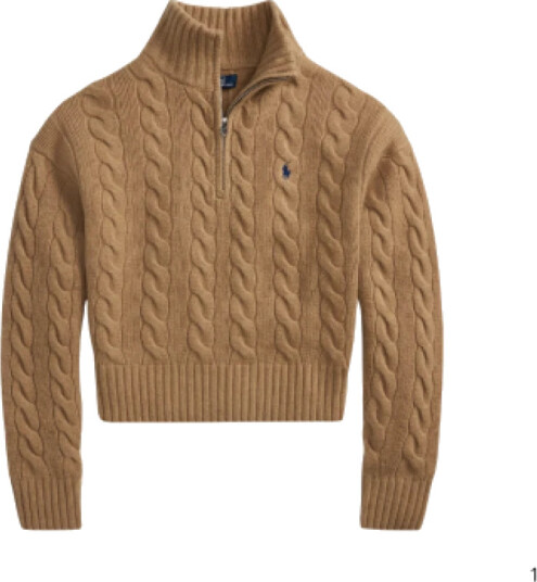 Ralph Lauren Dame Strikkevarer Brun M, Ralph Lauren Dame Strikkevarer Brun M,