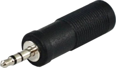 Ssq Adapter 6,3mm Stereo Jack Til 3,5mm Stereo Jack SS-1842