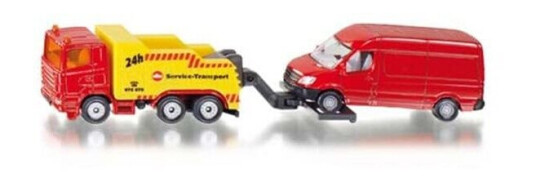 SIKU 1667 Towing vehicle with passenger car SIKU 1667 Towing vehicle with passenger car