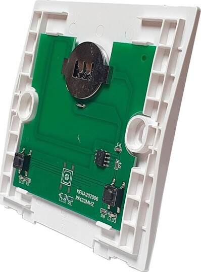 SmartWise Zigbee Smart Veggbryter med Enkel Live-ledning (3-kanals)