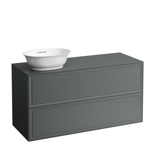 Laufen The New Classic Servantskap 1175x455 mm m/topp Trafikkgrå