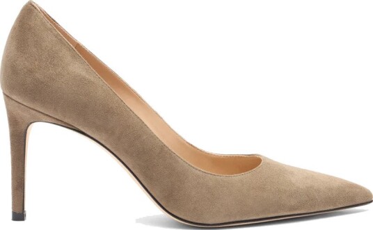Stuart Weitzman Dame Sko Beige 38 1/2 EU,
