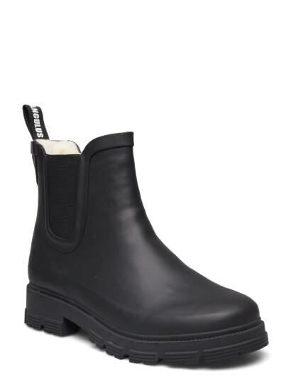 ANGULUS Rain Boots - Low With Elastic - Black - 36