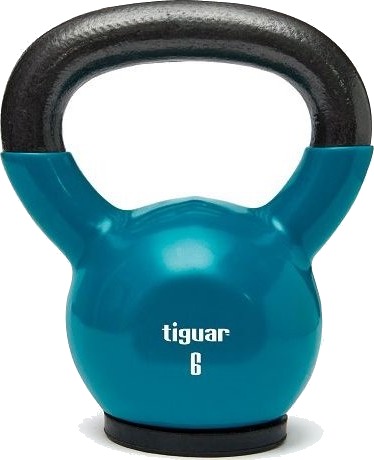 Tiguar Ti Kb0006 Gummiert Kettlebell 6 Kg Tiguar Ti Kb0006 Gummiert Kettlebell 6 Kg