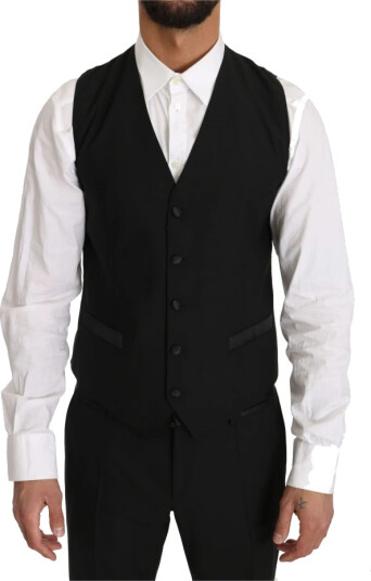 Dolce & Gabbana suit vests Svart M