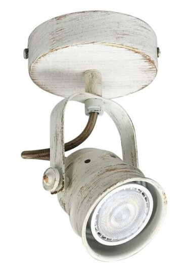 Lindby Hvit LED-spot Leonor med GU10-pære Lindby Hvit LED-spot Leonor med GU10-pære