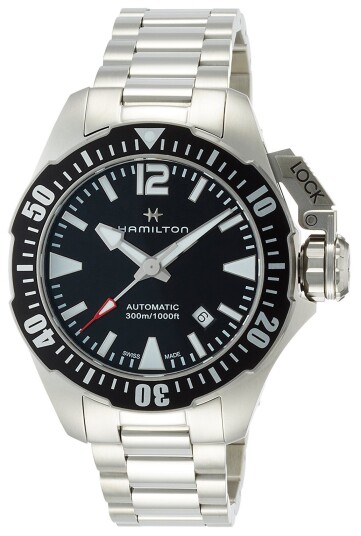 Hamilton Herreklokke H77605135 Khaki Sort/Stål Ø42 mm Hamilton Herreklokke H77605135 Khaki Sort/Stål Ø42 mm