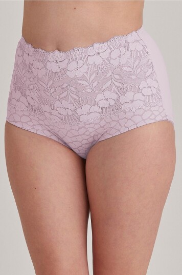 Miss Mary of Sweden Maxitruse Jacquard & Lace Pantie Girdle Rosa