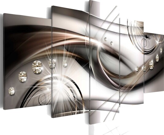 Bilde Brown Glitter 200x100 Artgeist sp. z o. o.