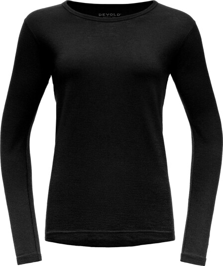 Devold Women"s Breeze Plus Merino 200 Shirt Black L Devold Women"s Breeze Plus Merino 200 Shirt Black L