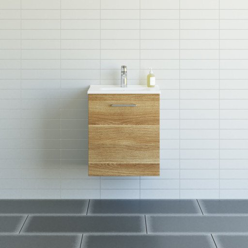 Dansani Mido+ møbelpakke, 51x36,5 cm, høyre, eik Dansani Mido+ møbelpakke, 51x36,5 cm, høyre, eik
