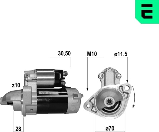 ERA 221186A Starter