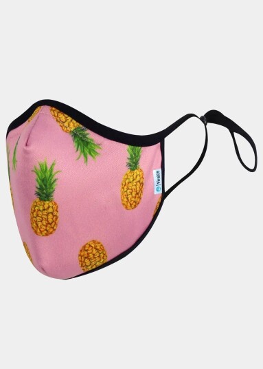 Blount & Pool Face Mask Pink Pineapple Onesize Treningstilbehør