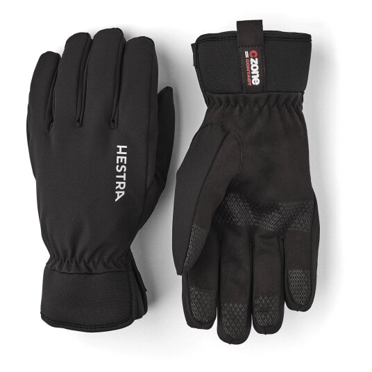 Hestra CZone Contact Glove - 5 Finger Black 7