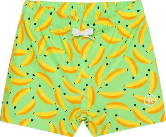Color Kids Swim Shorts Aop Green 116