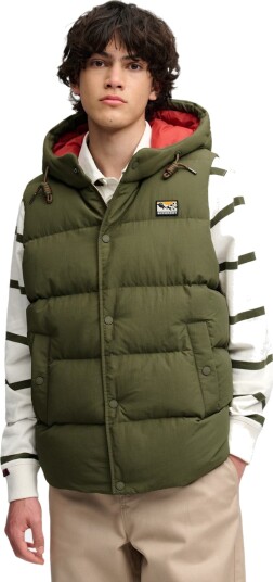 Superdry HOOD SHORT EVEREST GILET