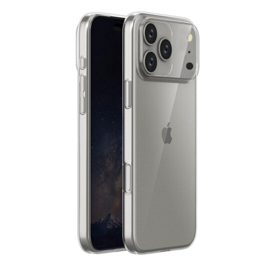 SiGN Ultra Slim Deksel for iPhone 17 Pro Max Gjennomsiktig
