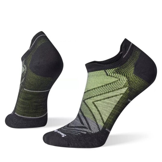 Smartwool Men's Run Zero Cushion Low Ankle Socks 46-49 Black