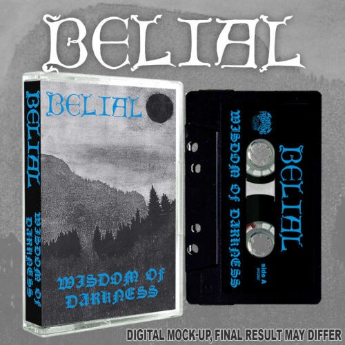 Belial  Wisdom of Darkness  Kassett