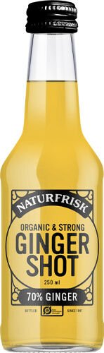 Naturfrisk Ingefær shot Øko 250 ml Naturfrisk Ingefær shot Øko 250 ml
