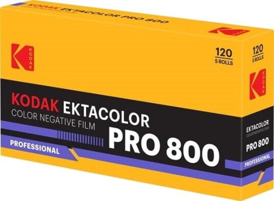 KODAK Eastman Ektacolor Pro 800 120-format - 5 Rolls