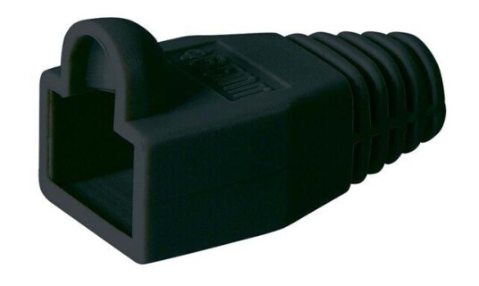 RJ45 tective caps - Black (10 pack)