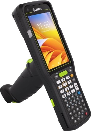 Zebra Mc3400 Datainnsamlingsterminal Robust Android 128 Gb Ufs Card 4" Farge 800 X 480 Baksidekamera + Frontkamera Strekkodeleser 2D Bildefremviser Usb Vert Microsd Spor Wi Fi 6E Bluetooth Nfc
