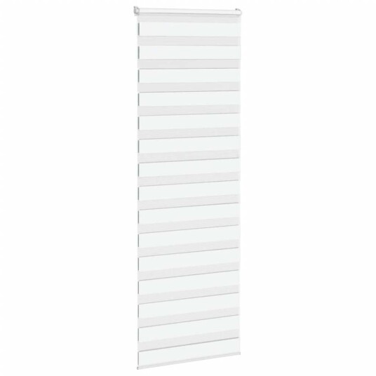 Sebragardin hvit 75x230 cm stoff bredde 70,9 polyester