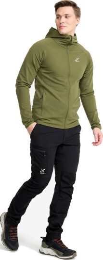 RevolutionRace Dame > Overdeler > Fleece & midlayers Sherpa Hoodie Dame Balsam Green Størrelse:3XL