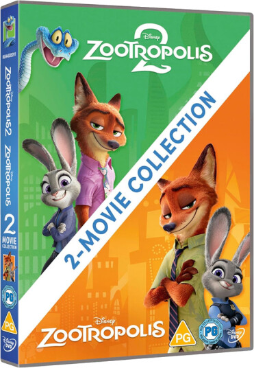 Zootopia 1 & 2 / Zootropolis 1 & 2 DVD