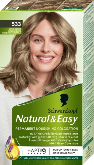 Schwarzkopf Professional Natural & Easy 533 Intense Ash Blonde Schwarzkopf Professional Natural & Easy 533 Intense Ash Blonde