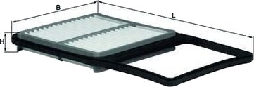 Luftfilter KNECHT LX 2678