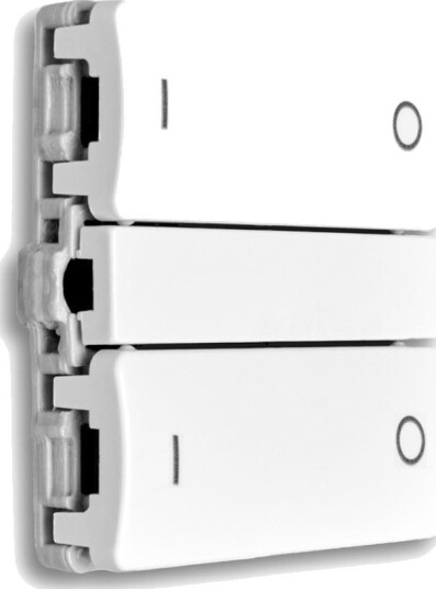 Smartkontakten Zigbee-Bryter Hue-Kompatibel Med Av/På, Fuga (Uten Ramme) Hvit Smartkontakten Zigbee-Bryter Hue-Kompatibel Med Av/På, Fuga (Uten Ramme) Hvit