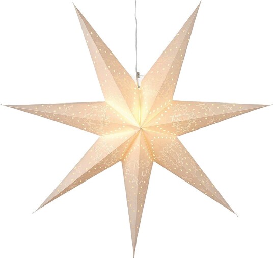 Star Trading Stjerne Sensy 100cm Hvit