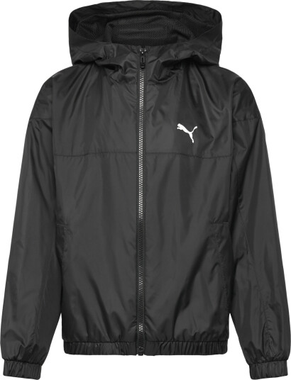 PUMA Mesh Lined Windbreaker Black 152