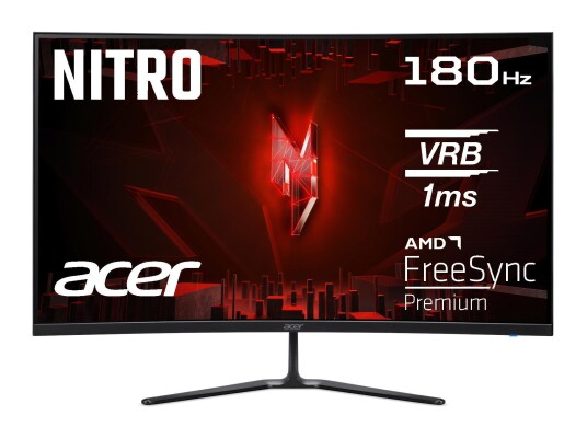 Acer Nitro 32" Buet Gaming Skjerm 1920x1080 180Hz/1ms Acer Nitro 32" Buet Gaming Skjerm 1920x1080 180Hz/1ms