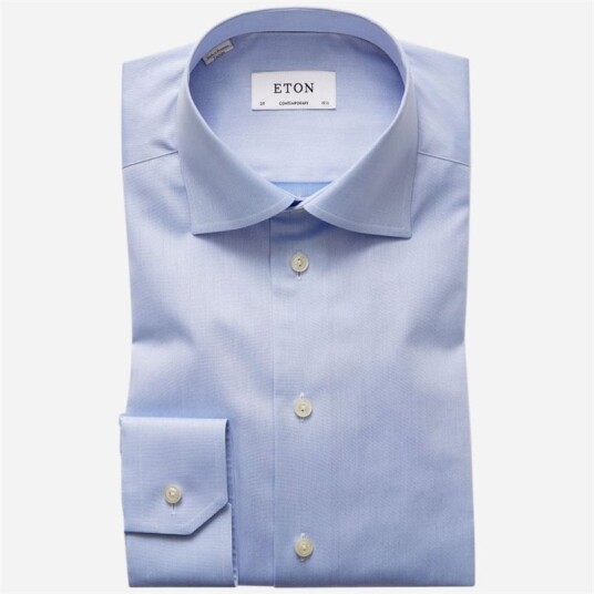 Eton Contemporary Fit Shirt Em - Light Blue Eton Contemporary Fit Shirt Em - Light Blue