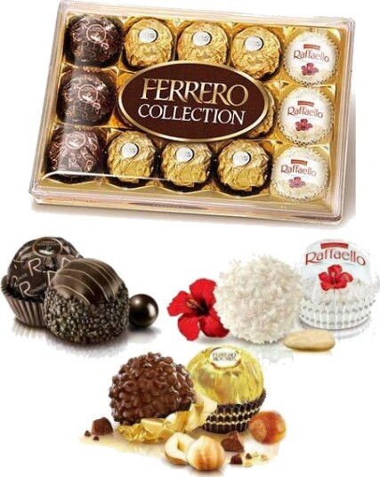 15 stk utvalgte Ferrero Collection Konfekt 172g