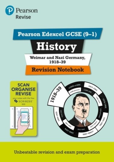 Pearson REVISE Edexcel GCSE (9-1) History Weimar and Nazi Germany Revision Notebook: For 2024 and 2