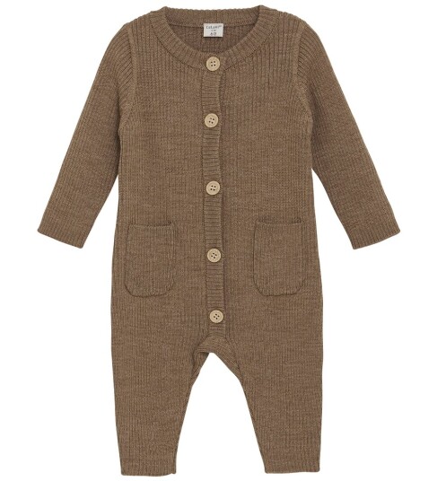 CeLaVi Jumpsuit Knitted Brown 80