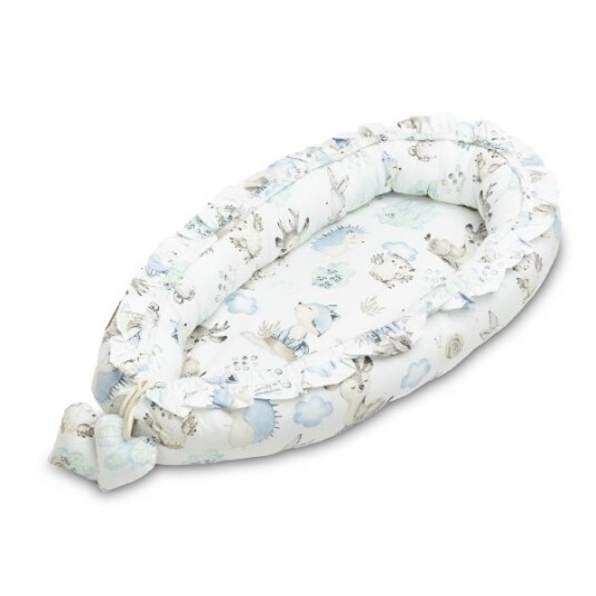Sensillo Velvet Baby Nest Stroll Blue SILLO-228841 Sensillo Velvet Baby Nest Stroll Blue SILLO-228841