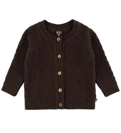 Smallstuff Cardigan, Ao Elephants, Merino Wool, Brown - Brown - 56/62 Smallstuff Cardigan, Ao Elephants, Merino Wool, Brown - Brown - 56/62
