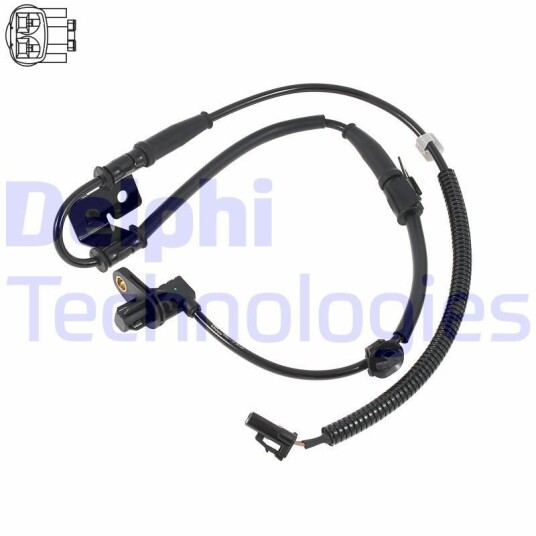 Sensor, ABS DELPHI SS20416-12B1