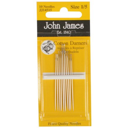 John James Stoppnåler Korte Str. 1/5   10 stk