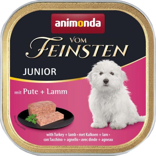 Animonda Vom Feinsten Våtfôr Junior & Kalkun Lam 6 X 150 G Animonda Vom Feinsten Våtfôr Junior & Kalkun Lam 6 X 150 G