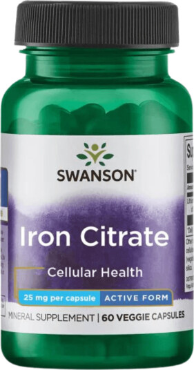 Iron Citrate 60 kapsler