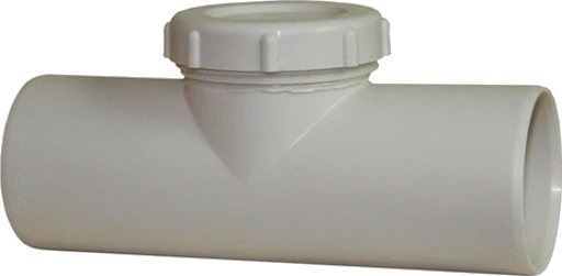 Smartline 50 mm PP stakerør m/lokk off white