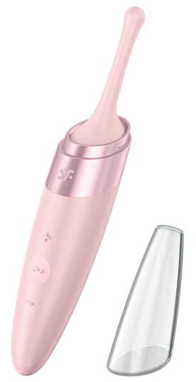 Satisfyer Twirling Delight Tip Vibrator - Lyserosa - Lyserosa Satisfyer Twirling Delight Tip Vibrator - Lyserosa - Lyserosa